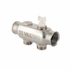 VALTEC Коллектор 1" (нержавеющая сталь), 2 вых. НР - 3/4" евроконус - изображение | Океан тепла