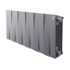 Биметаллический радиатор Royal Thermo PianoForte Silver Satin 300/100 секций 12