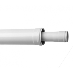 KUG71413381- BAXI Коаксиальное удлинение PP 110/160 мм, длина 1000 мм для конденсационных котлов - изображение | Океан тепла
