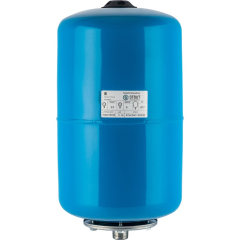 Расширительный бак для водоснабжения (гидроаккумулятор) STOUT STW-0001, вертикальный, 20 л., синий - изображение | Океан тепла