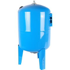 Расширительный бак для водоснабжения (гидроаккумулятор) STOUT STW-0002, вертикальный, 150 л., синий - изображение | Океан тепла