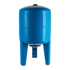 Расширительный бак для водоснабжения (гидроаккумулятор) STOUT STW-0002, вертикальный, 200 л., синий - изображение | Океан тепла
