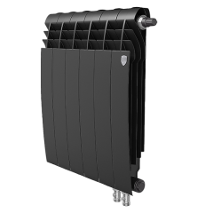 Биметаллический радиатор Royal Thermo BiLiner 500 VD Noir Sable секций 4