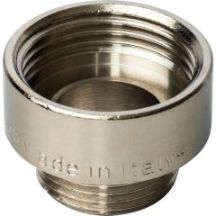 STOUT Муфта переходная ВР/НР Никель 3/4"X1/2" - изображение | Океан тепла