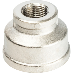 STOUT Муфта переходная ВР Никель 1 1/2"X1/2" - изображение | Океан тепла
