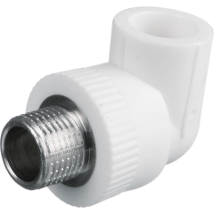 Угольник переходной с наружной резьбой 20х1/2" Valfex