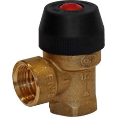 Клапан предохранительный для отопления STOUT 3 бар 1/2"х1/2" (487.130)
