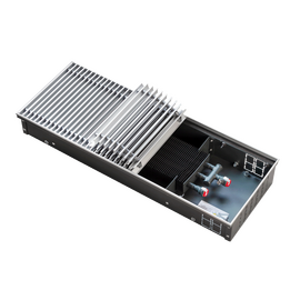 Конвектор внутрипольный с естественной конвекцией TECHNO POWER KVZ 150-65-1600(без решетки) - изображение | Океан тепла