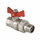VALTEC Кран шаровый BASE, 3/4" ВР х 3/4" НР с полусгоном, латунь - изображение | Океан тепла