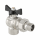 VALTEC Кран шаровый PERFECT усиленный, угловой с полусгоном, 3/4" ВР х 3/4" ВР, латунь - изображение VALTEC Кран шаровый PERFECT усиленный, угловой с полусгоном, 3/4" ВР х 3/4" ВР, латунь - изображение | Океан тепла