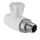 Кран шаровой для радиатора прямой 25х1/2" Valfex