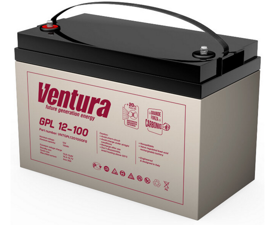 Аккумуляторная батарея Ventura GPL 12-100 - изображение | Океан тепла