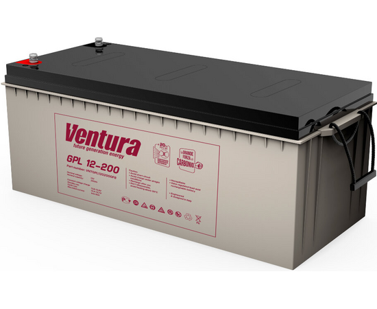 Аккумуляторная батарея Ventura GPL 12-200 - изображение | Океан тепла