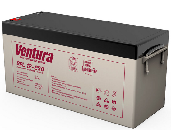 Аккумуляторная батарея Ventura GPL 12-250 - изображение | Океан тепла