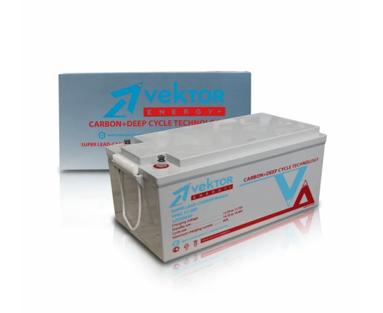 Аккумуляторная батарея Vektor Carbon  VpbC 12-200