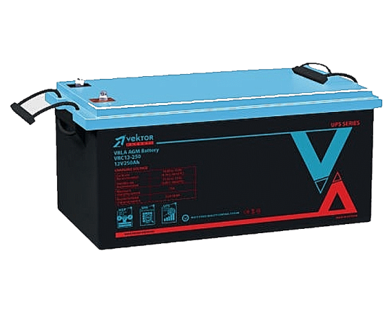 Аккумуляторная батарея Vektor Carbon VRC 12-250