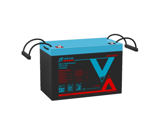 Аккумуляторная батарея Vektor Carbon VRC 12-90