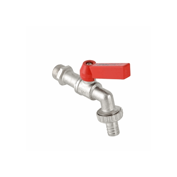 VALTEC Кран водоразборный со штуцером, 1/2" НР, латунь - изображение | Океан тепла