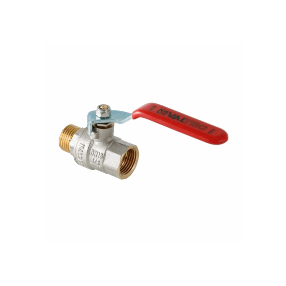 VALTEC Кран шаровый BASE, 3/4" ВР х 3/4" НР, латунь - изображение | Океан тепла