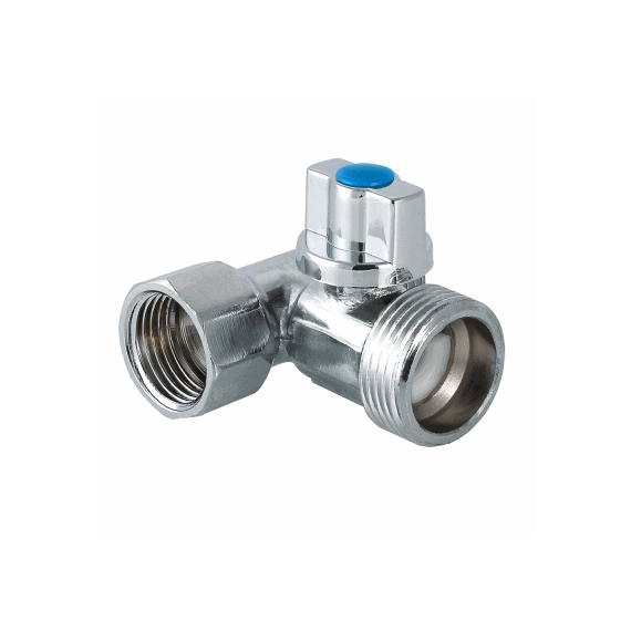 VALTEC Тройник с шаровым краном для подключения с\т приборов, 1/2" НР х 3/4" НР х 1/2" ВР, латунь - изображение | Океан тепла