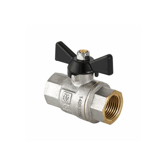 VALTEC Кран шаровый PERFECT усиленный,рукоятка-бабочка, 3/4" ВР х 3/4" ВР, латунь - изображение | Океан тепла