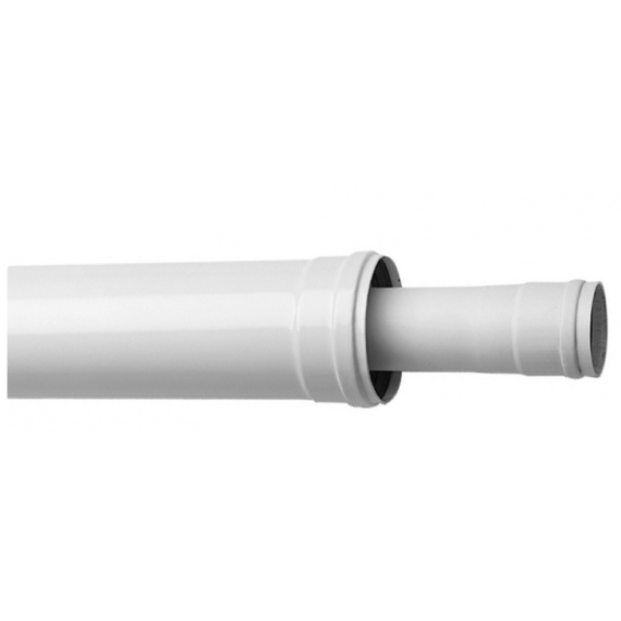 KHG71405951- BAXI Коаксиальное удлинение PP 60/100 мм, 1000 мм для конденсационных котлов - изображение | Океан тепла