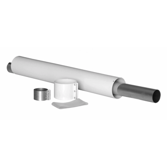 KHG71408941- BAXI Коаксиальное удлинение для присоединение к единому коаксиальному дымоходу типа LAS - изображение | Океан тепла