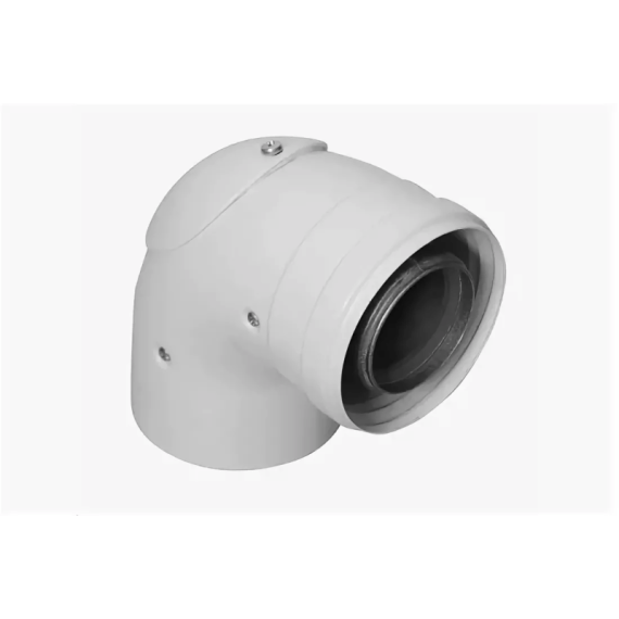 KHG71410411- BAXI Инспектируемый коаксиальный отвод 90°, диам. 60/100 мм - изображение | Океан тепла