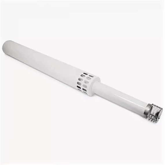 KHG71413611- BAXI Коаксиальная труба с наконечником 60/100 мм, общая длина 1100 мм,антилед - изображение | Океан тепла