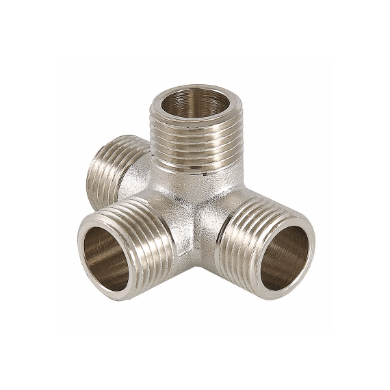 VALTEC Крестовина двухплоскостная 1/2" НР - изображение | Океан тепла