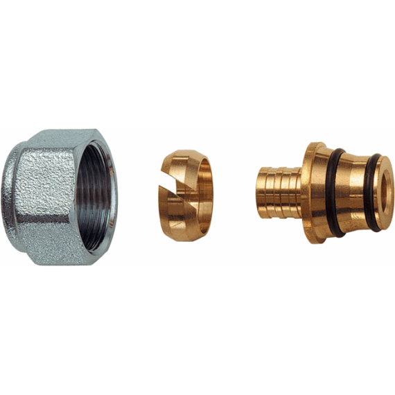 FAR Концовка для пластиковой трубы d 20х3,5 (накидная гайка М 24х19) - изображение | Океан тепла