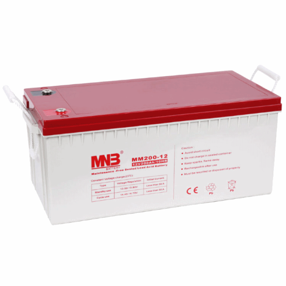 Аккумуляторная батарея MNB MM 200-12 (технология AGM) - изображение | Океан тепла