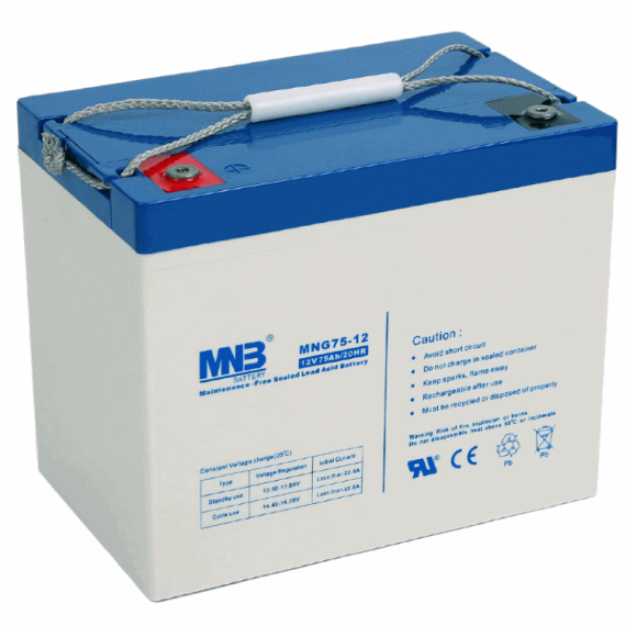 Аккумуляторная батарея MNB MNG 75-12 (технология GEL) - изображение | Океан тепла