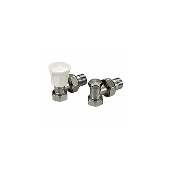 Комплект для отопительных приборов угловой ручной 1/2" НР-ВР, R705K, Giacomini R705KX003 - изображение | Океан тепла