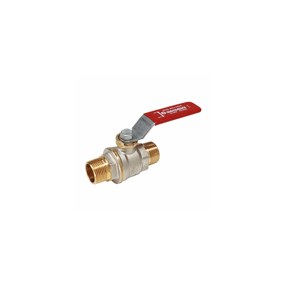 Шаровой кран латунный полнопр. 3/4" НР, ручка-рычаг, Giacomini DADO R913LX024 - изображение | Океан тепла