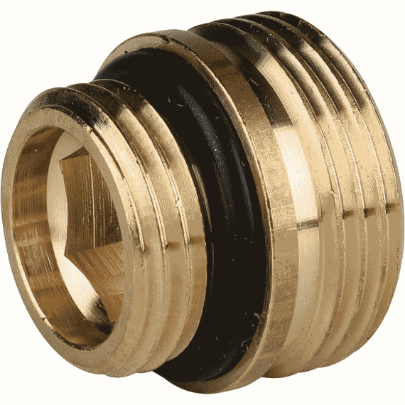 Переходник Stout с O-RING для подключения к радиатору 1/2" х 3/4" - изображение | Океан тепла