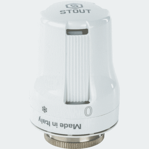 Головка термостатическая Stout, жидкостная (от + 6°С до + 29°С) M30x1,5 - изображение | Океан тепла