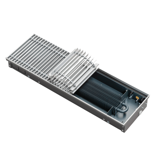 Конвектор внутрипольный с естественной конвекцией TECHNO USUAL KVZ 200-65-1600(без решетки) - изображение 2 | Океан тепла