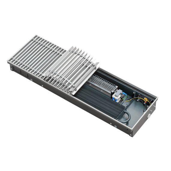 Конвектор внутрипольный с принудительной конвекцией TECHNO VENT KVZV 350-120-2400(без решетки) - изображение 2 | Океан тепла