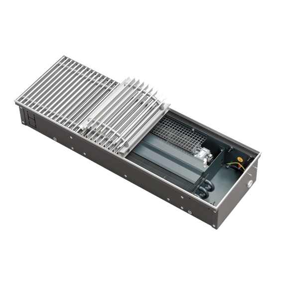 Конвектор внутрипольный с принудительной конвекцией TECHNO POWER VENT KVZVh 250-75-4000(без решетки) - изображение 2 | Океан тепла