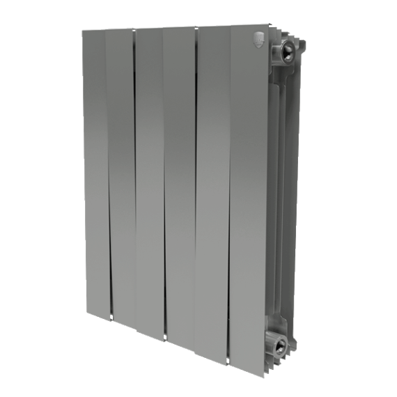 Биметаллический радиатор Royal Thermo PianoForte Silver Satin 500/100 секций 12