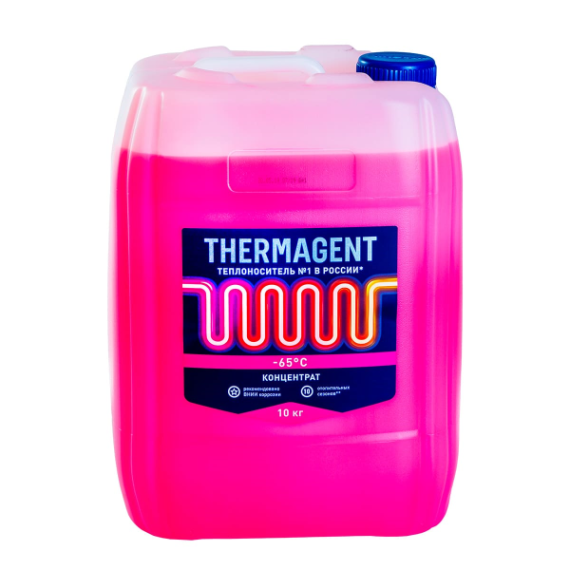 Теплоноситель THERMAGENT -65° 10 кг. (этиленгликоль) - изображение | Океан тепла