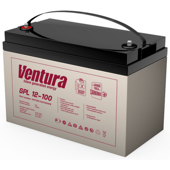 Аккумуляторная батарея Ventura GPL 12-100 - изображение | Океан тепла
