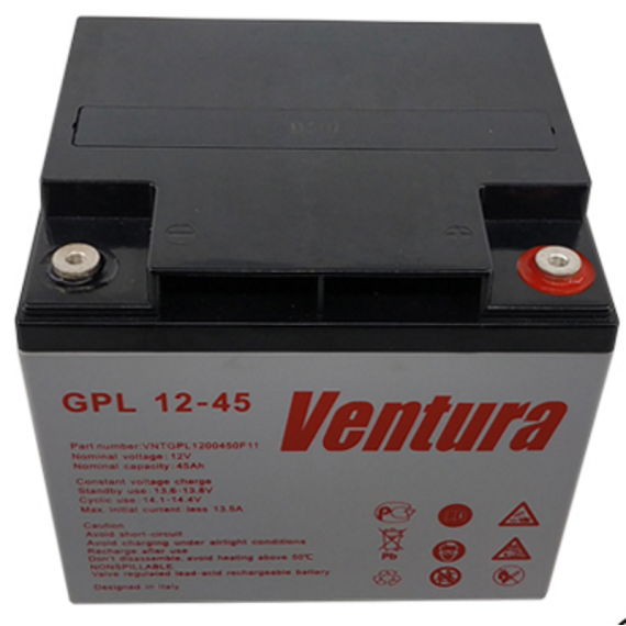 Аккумуляторная батарея Ventura GPL 12-45 - изображение 3 | Океан тепла