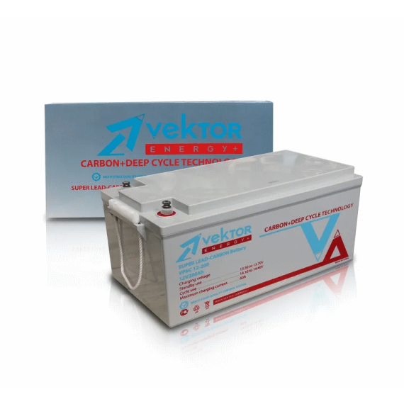 Аккумуляторная батарея Vektor Carbon  VpbC 12-200