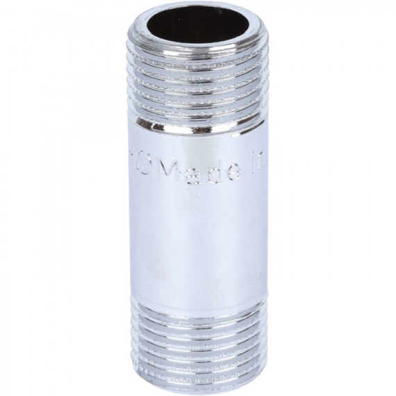 STOUT Удлинитель, НР/НР резьба Хром 1/2"x70 - изображение | Океан тепла