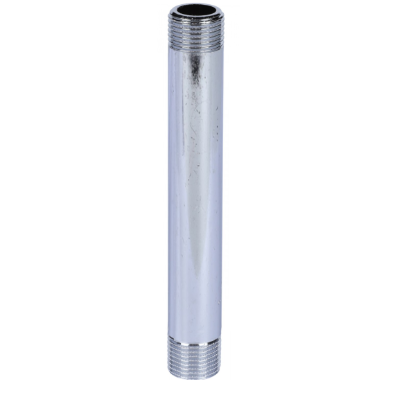 STOUT Удлинитель, НР/НР резьба Хром 1/2"x175 - изображение | Океан тепла