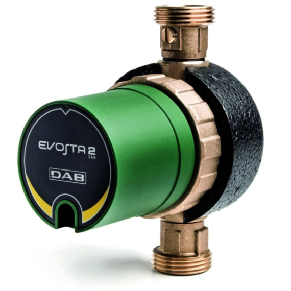 Циркуляционный насос DAB EVOSTA 2 11/139 SAN V  (с обратным клапаном и шаровым краном)