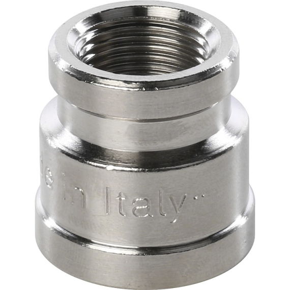 STOUT Муфта переходная ВР Никель 1/2"X3/8" - изображение | Океан тепла