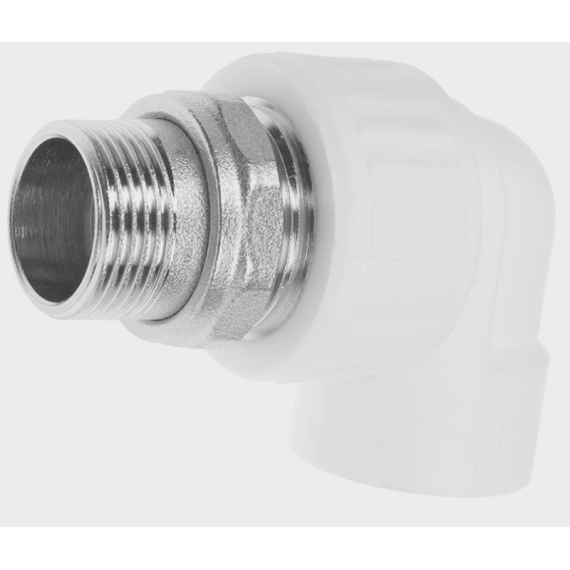 Угольник с американкой для радиатора наружная резьба 20х1/2" Valfex